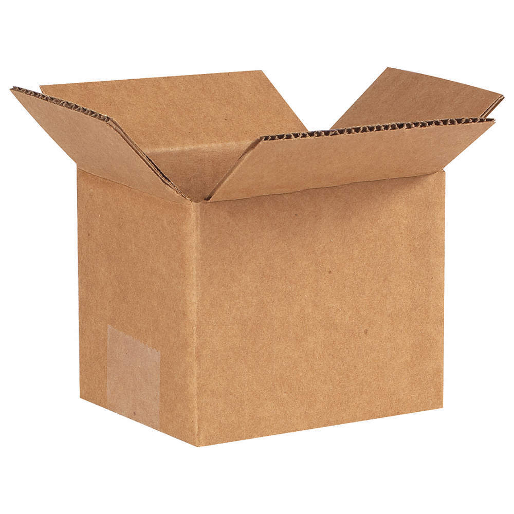 GRAINGER APPROVED 55VG09 Shipping Box,Single Wall,32 ECT,Kraft PK 25
