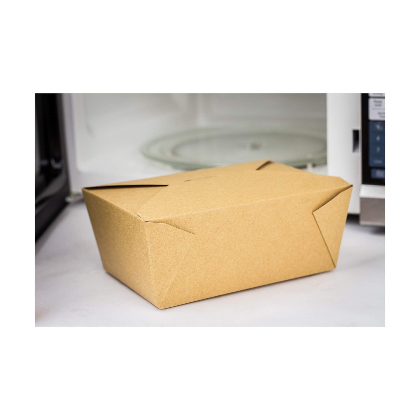 Karat Paper To Go Boxes [110 oz – 160 ct] Leak-Resistant, Microwavable, Heavy…