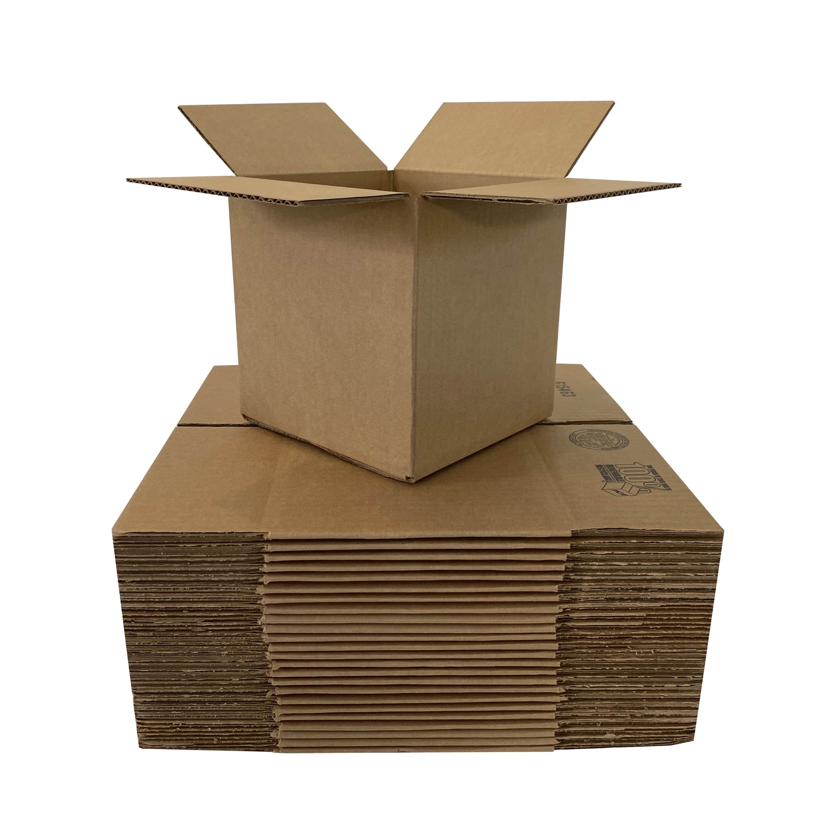 UOFFICE Corrugated Boxes 6″ x 6″ x 6″ Cube Boxes – Bundle of 25