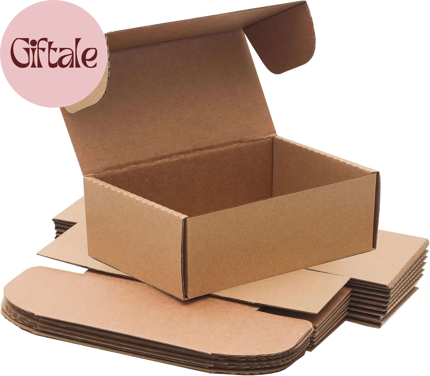 9X6X2” Small Shipping Boxes for Packaging (Inner Size), 10 Pack Small Cardboar