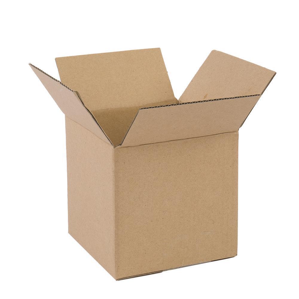 100 PCS 4″x4″x4″ Corrugated Mailer Mailing Packing Shipping Boxs