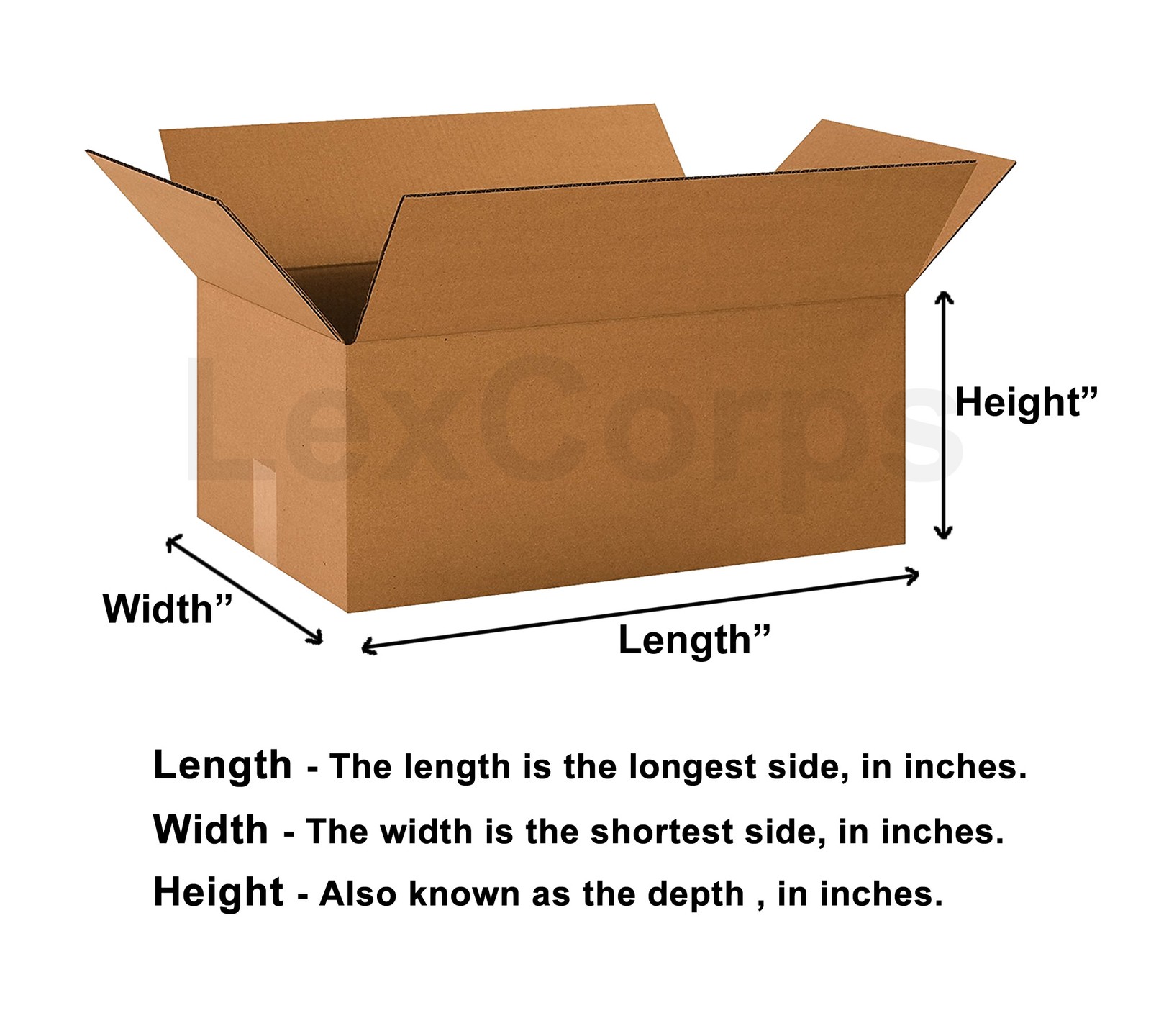 24x6x4 SHIPPING BOXES STRONG 32 ECT 25 Pack